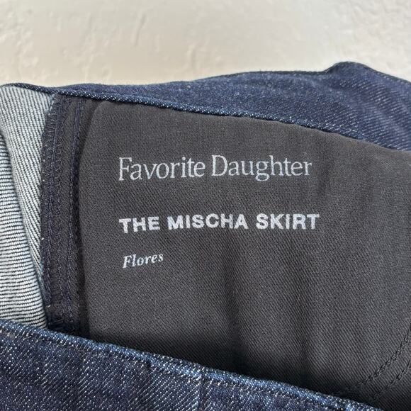 Favorite Daughter Mischa Denim Skirt in Flores Size 27 - Picture 7 of 7